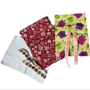 Shipping Supplies Bundle for the Holidays Polymailers Stickers